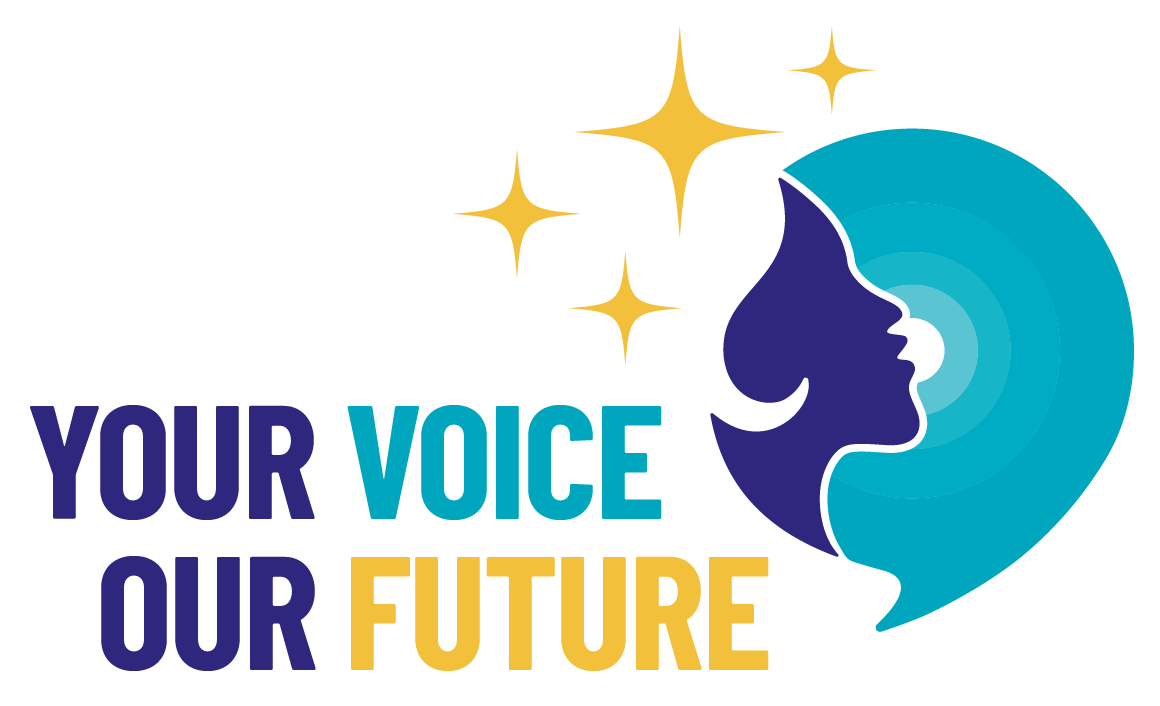 Your Voice Our Future Horizontal Logo