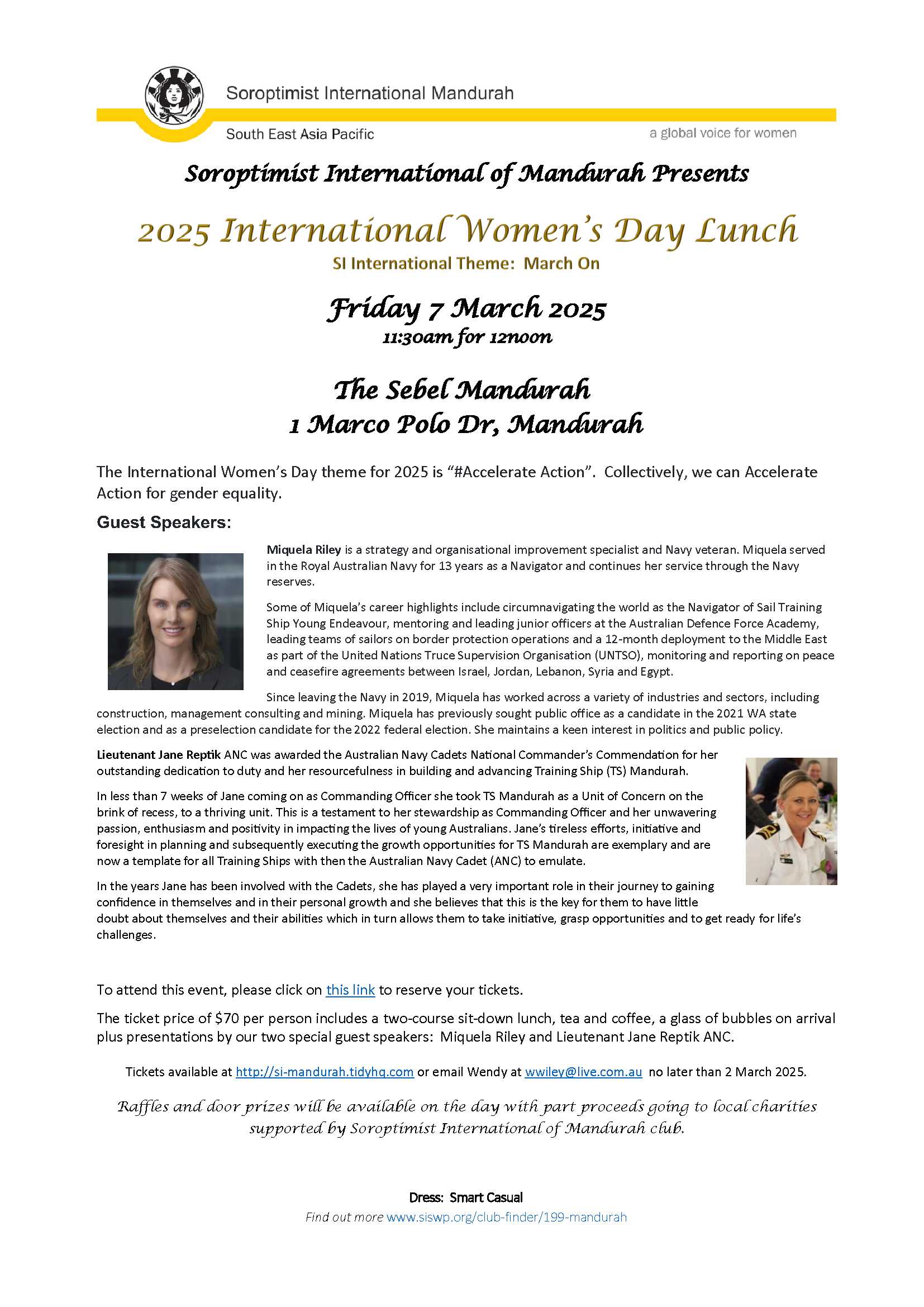 IWD Lunch 2025 - Flyer